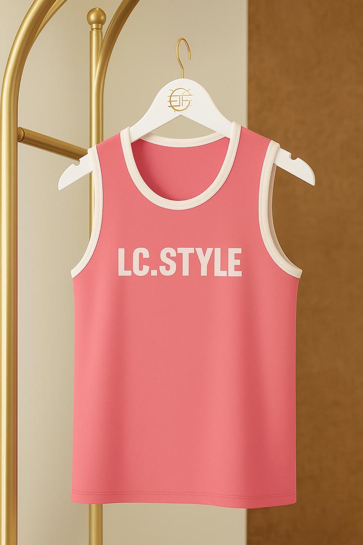 Plain Pink tank top